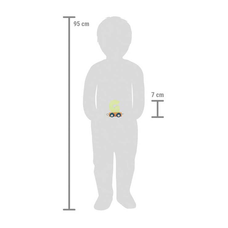 Kis láb - fabetűs vonat sarki - g