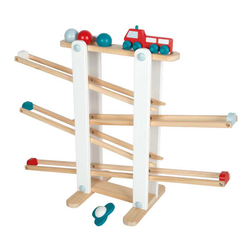 Small foot - Pista per biglie in legno