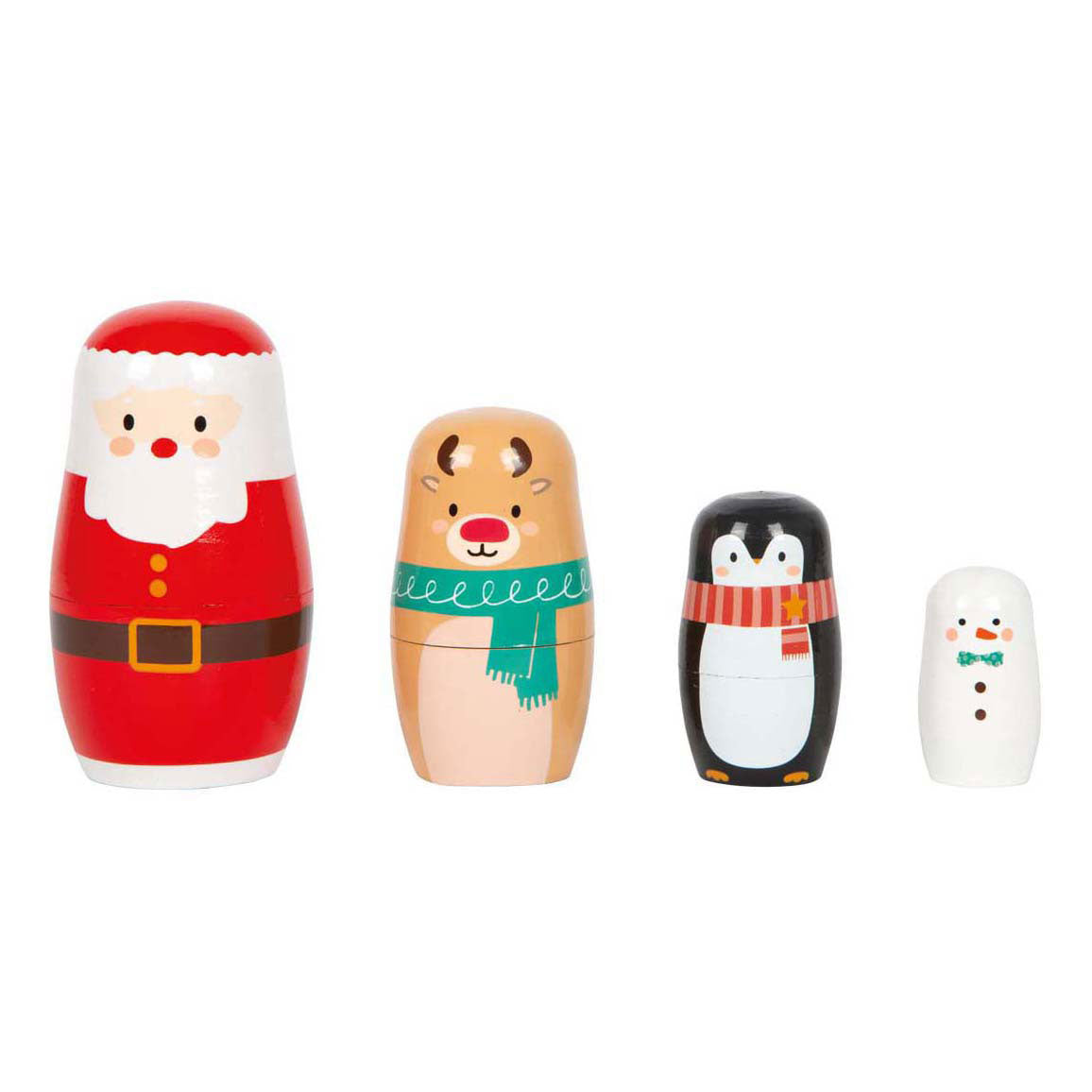 Small foot - Christmas matryoshka dolls