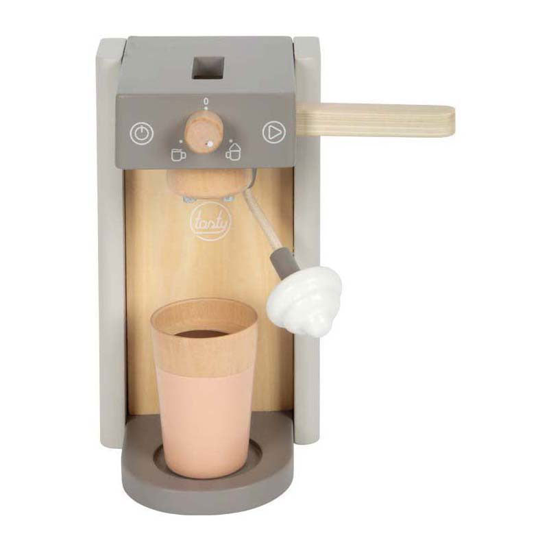 Pieni jalka kahvinkeitin leikkisetti harmaa "maukas"