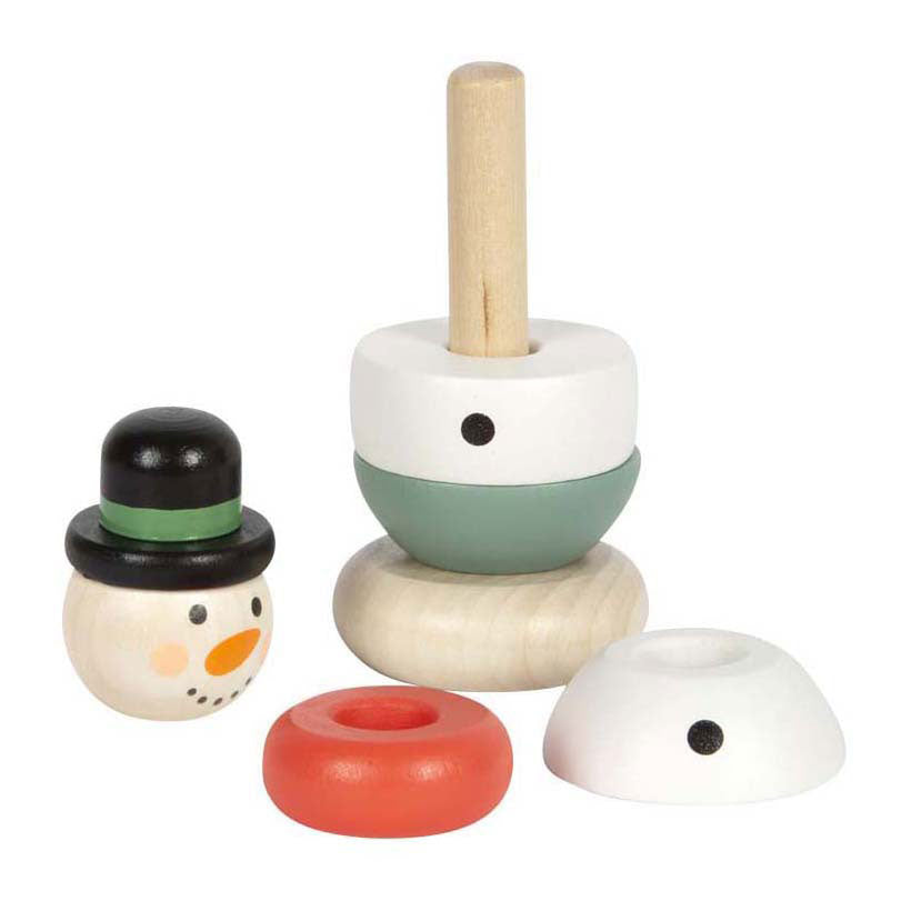 Small Foot - Christmas and Winter Stacking Tower, 9 pieces