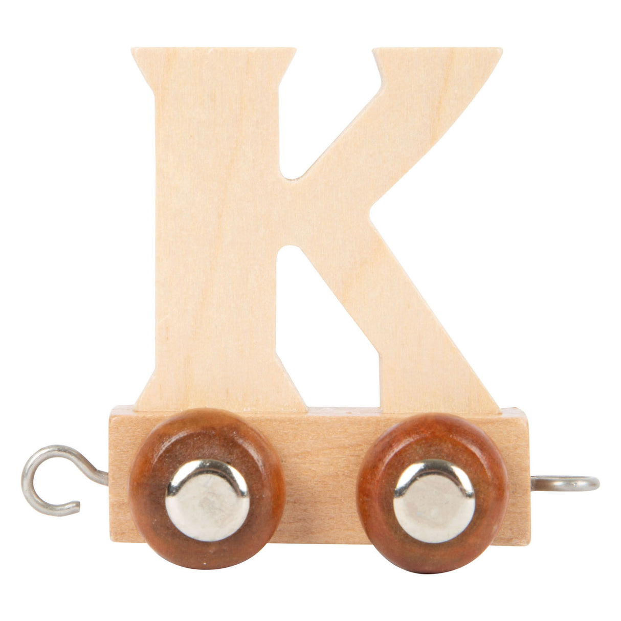 Small foot - wooden letter train - k - 12 pieces