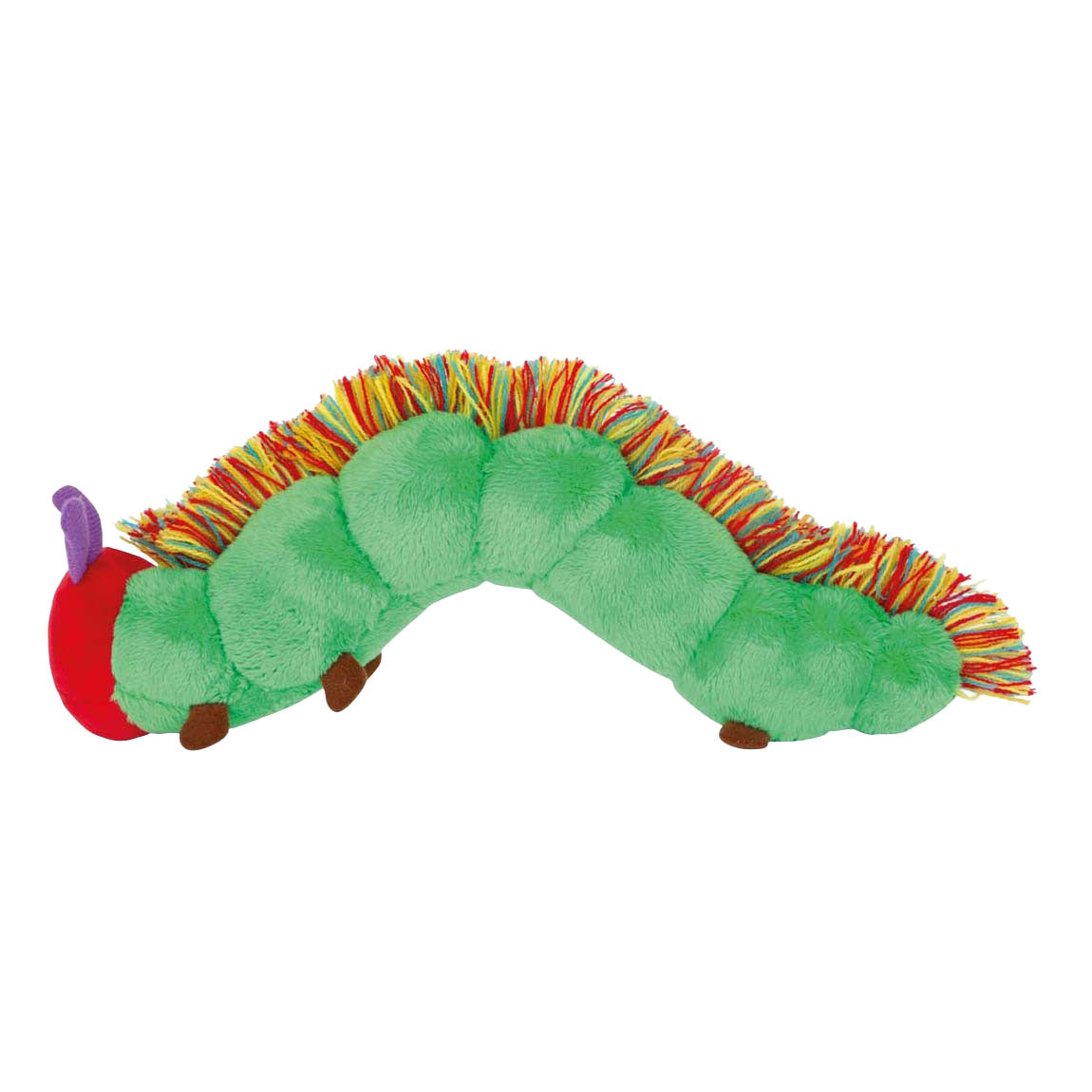 Small foot caterpillar never enough cuddly toy - 28cm