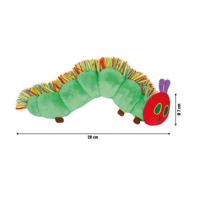 Small foot caterpillar never enough cuddly toy - 28cm