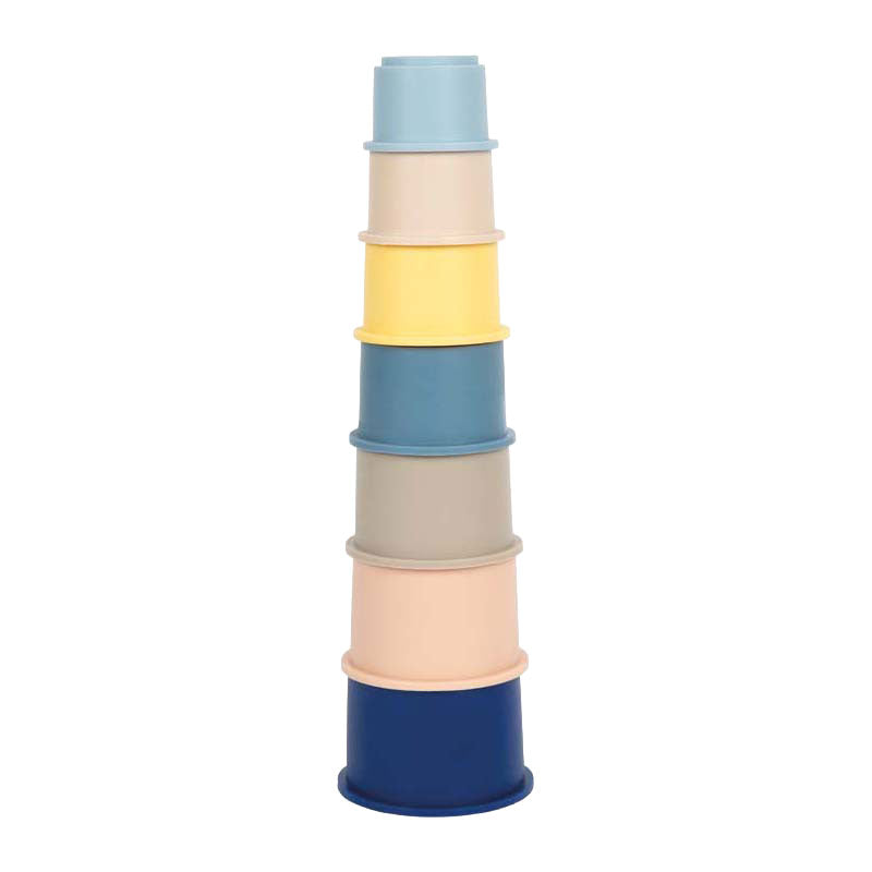 Small foot - siliconen stapelbekers