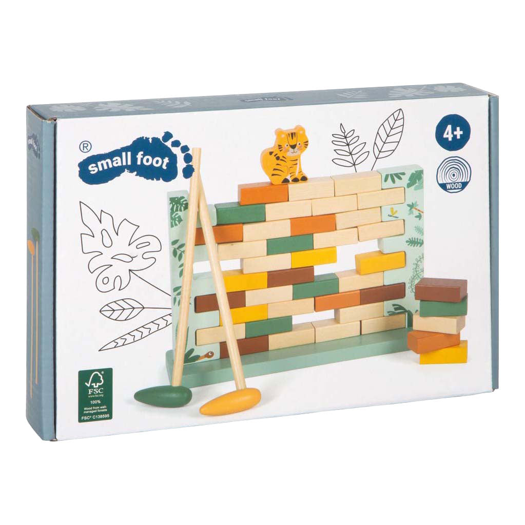 Small foot - houten wiebelmuur safari fsc
