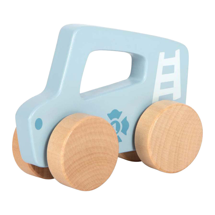 Small foot - houten duwautootje blauw