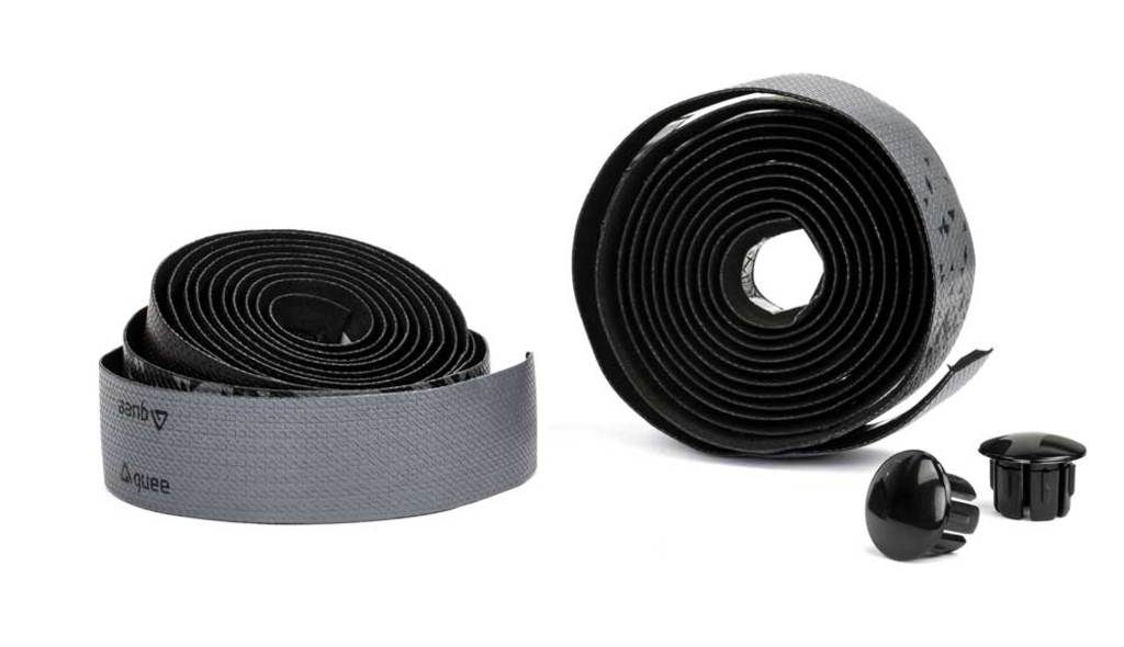 Koga stuurlint guee sl duo black grey w. end plug