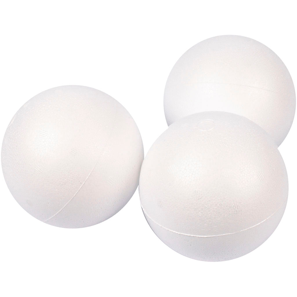 Creativ company balls, d 10 cm, white, 25 pieces 1 box