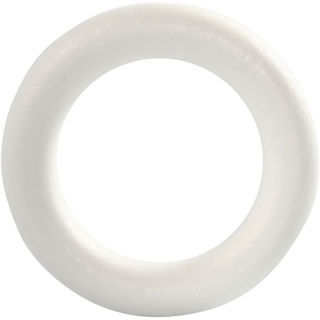 Creativ company ring, size 17 cm, thickness 30 mm, white, 1 piece