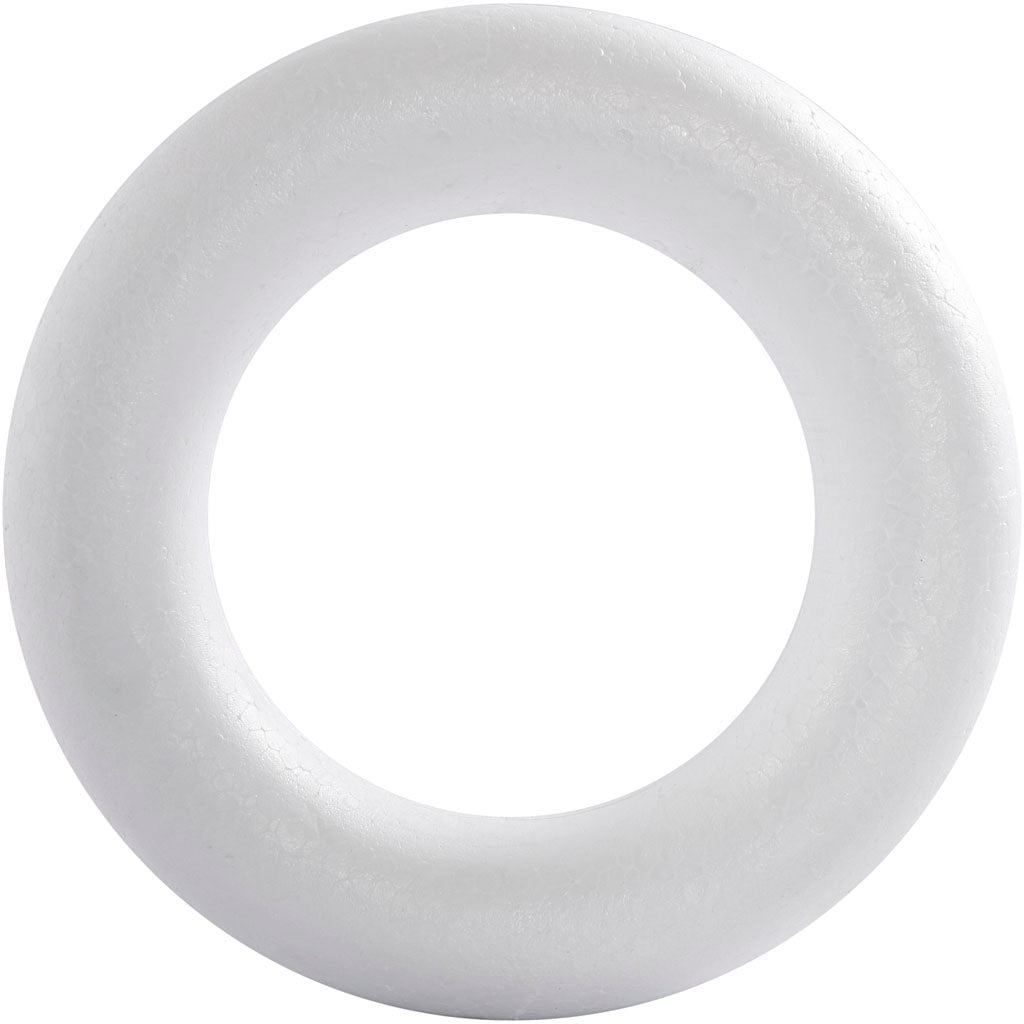 Creativ company ring, size 21.5 cm, thickness 45 mm, white, 1 piece