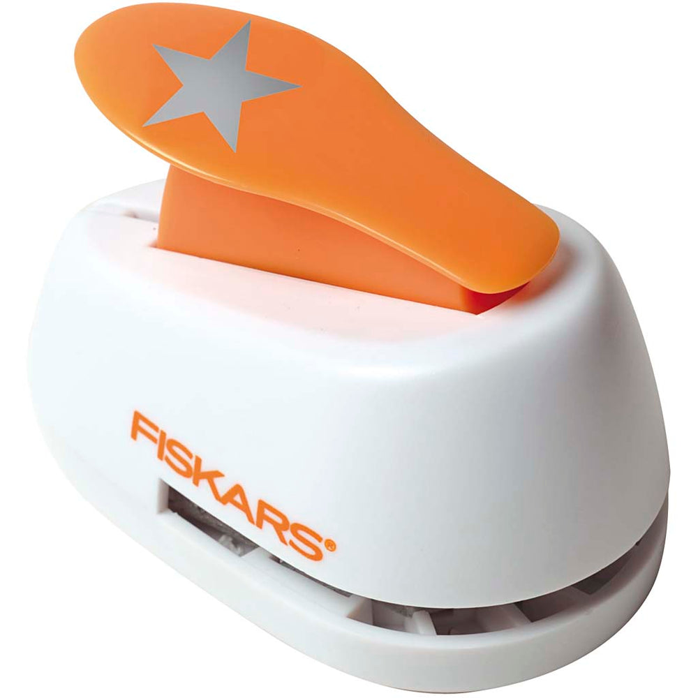 Creativ company fiskars lever punch, star, d 25 mm, dimensions m, 1 piece
