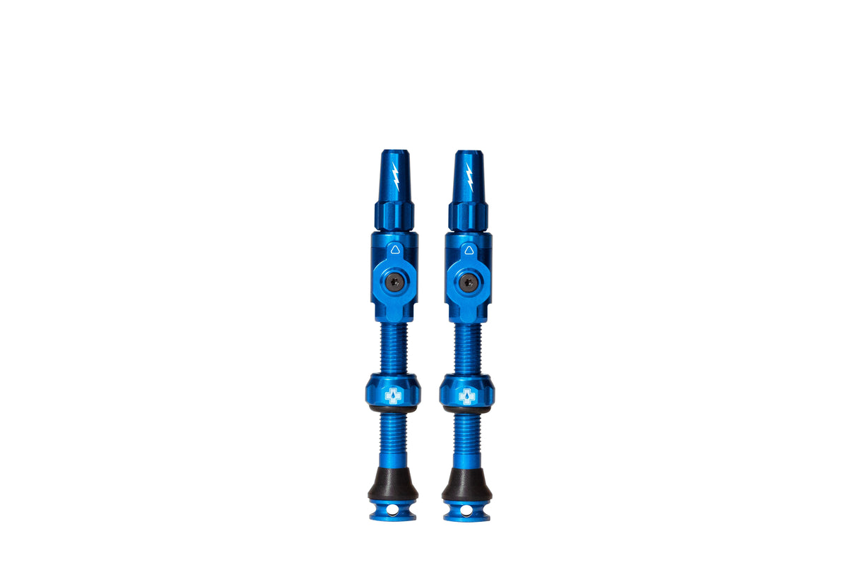 Muc-off tubeless ventiel big bore lite large blue franse presta ventiel 45mm