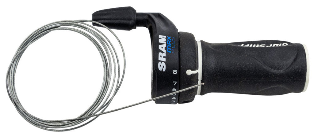 Sram prestavna ročica desna mrx+ črno bela 8-sp