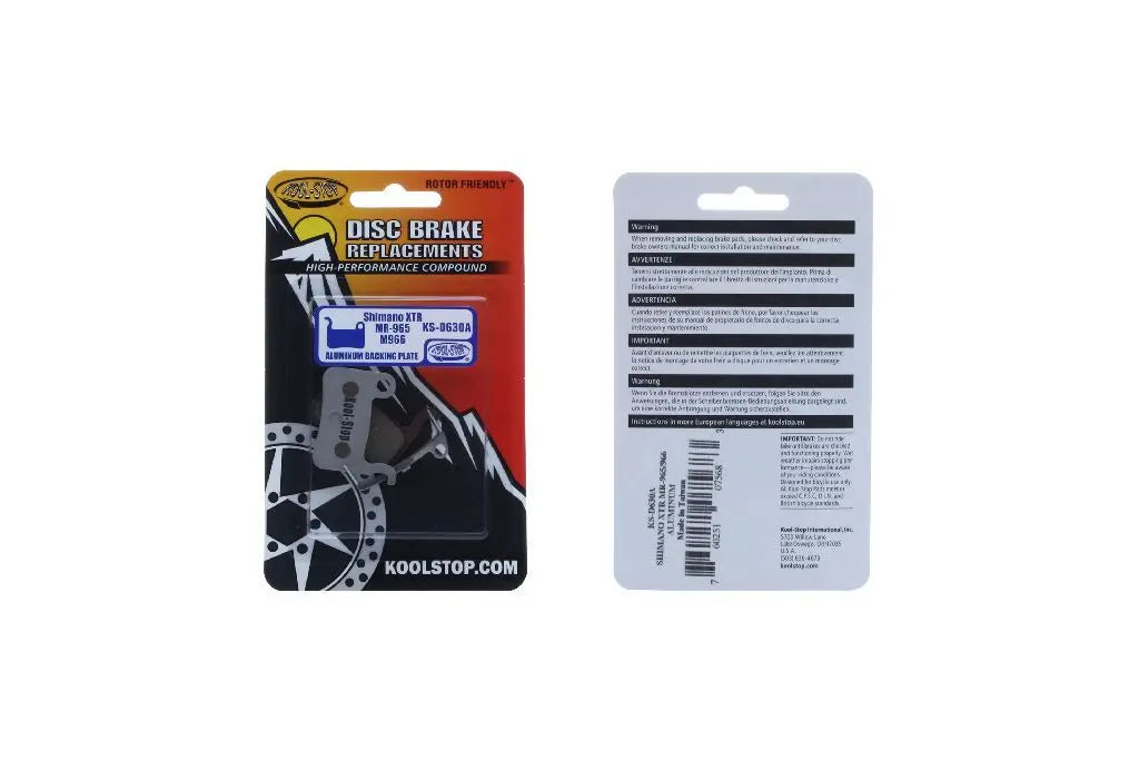 Shimano Koolstop skivbromsblock Xtr Deore XT (2: a)