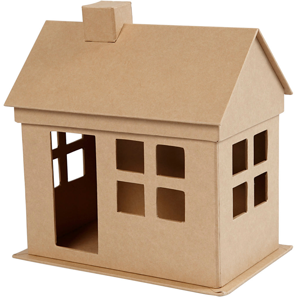 Creativ company house, h: 23 cm, d: 14.5 cm, l: 22.5 cm, 1 piece