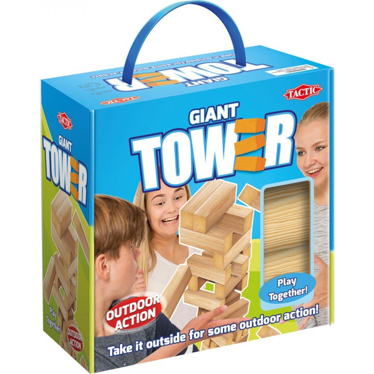 Taktikstapel Tower Hout xl