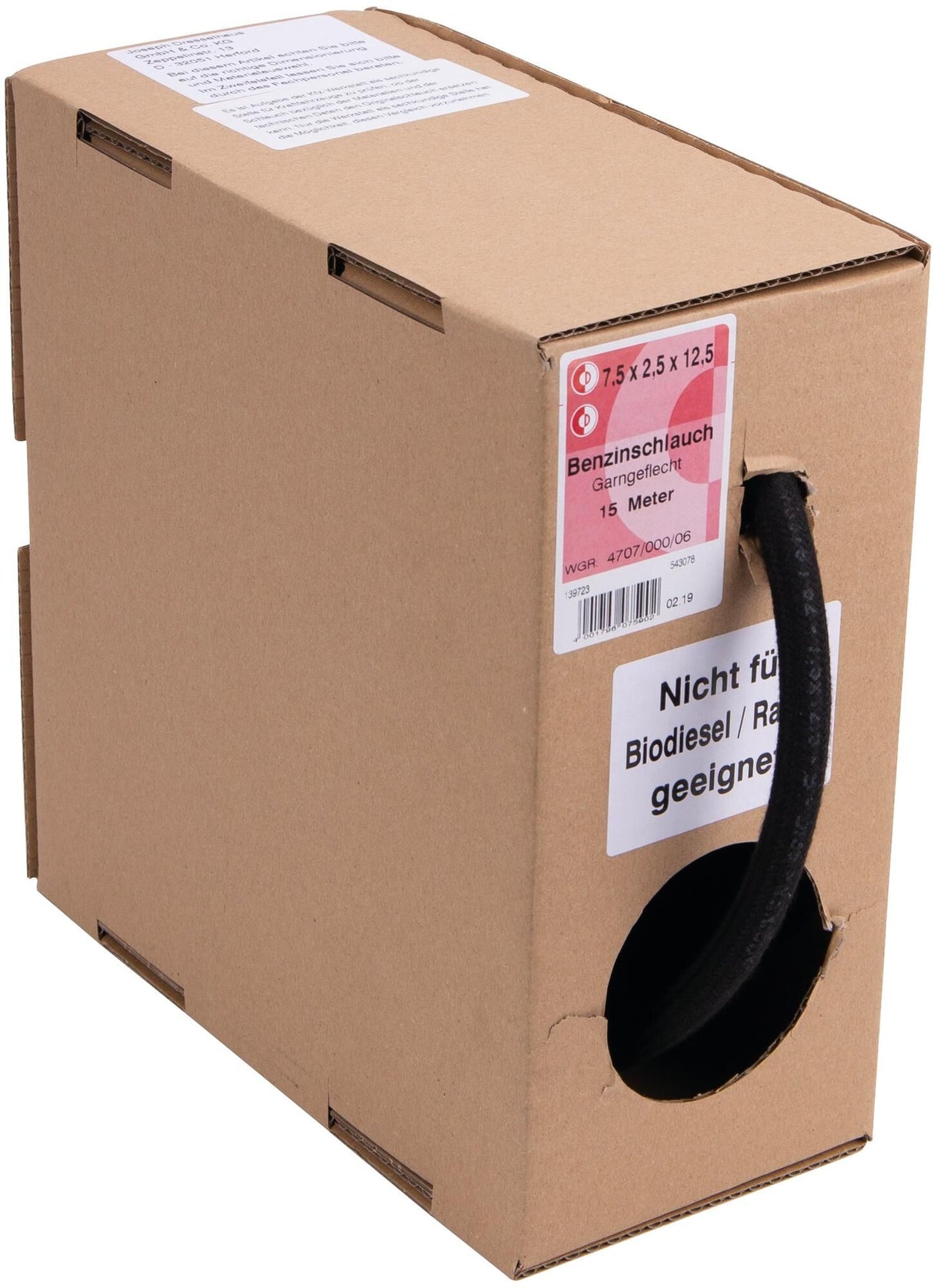 Dresselhaus brandstofslang 4707 fuel hoses 9.5x14 10m