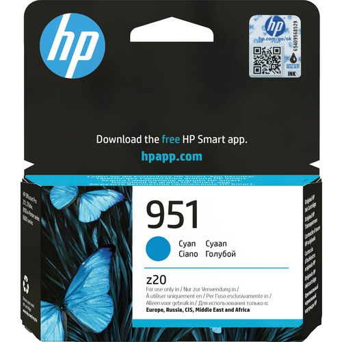 Inktcartridge hp nr. 951 cyaan
