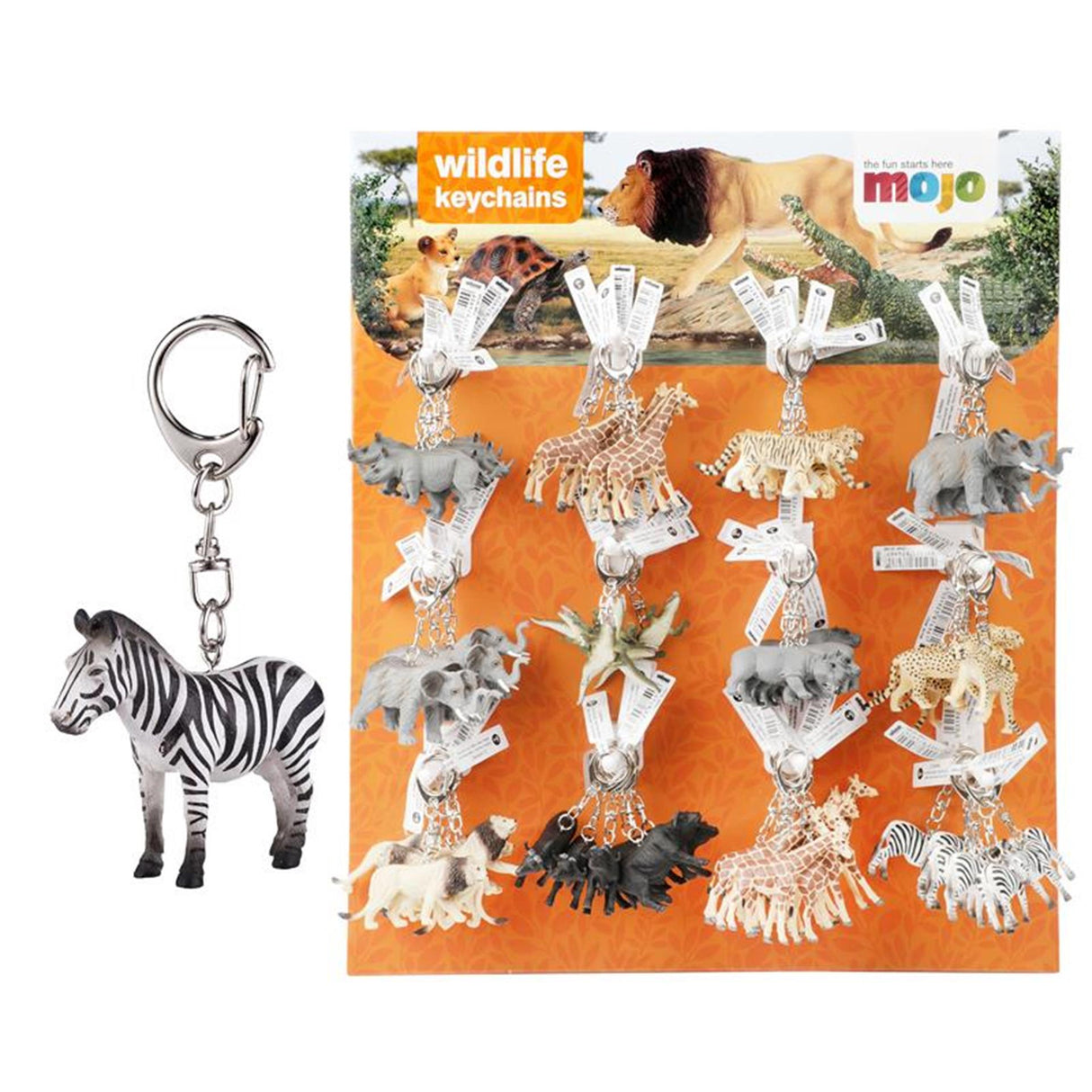 Toi-toys toi toys mojo sleutelhanger safaridier