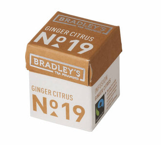 Bradley's piramini thee ginger citrus (30 stuks)