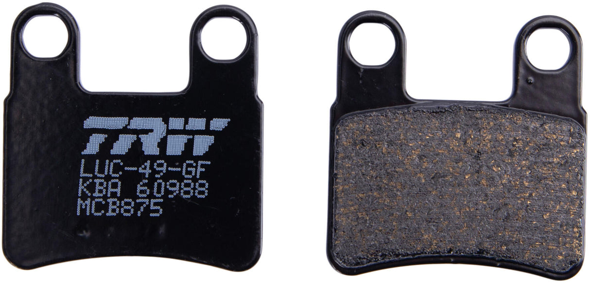 Trw remblokken mcb 875 brake pad mcb 875 p organic standard park.