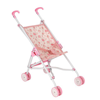 Doll buggy pink flower