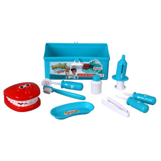 Toi-Toys Zahnkoffer mit Zubehör, 10dlg.