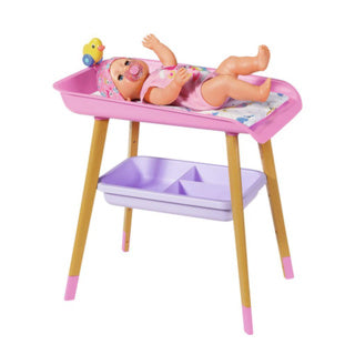Zapf baby born accessories changing table