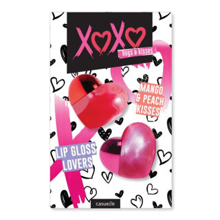 Casuelle xoxo lipgloss hartjes | 16 stuks