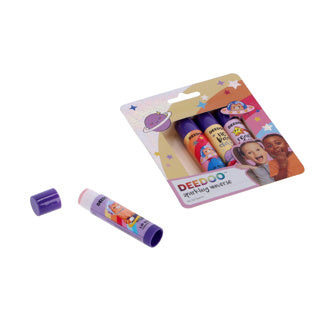 Deedoo kids lip balm positive vibes 4 pieces