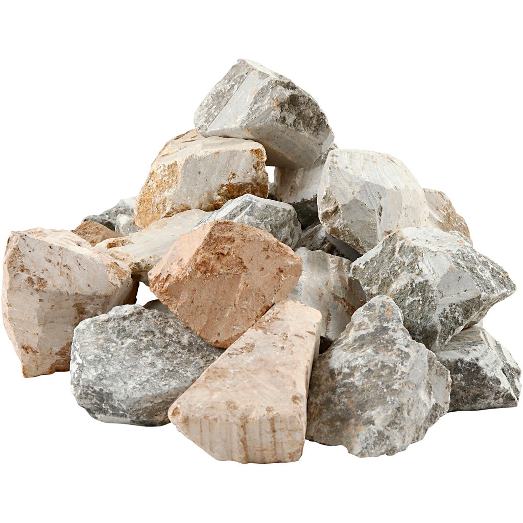 Soapstone, contents may vary, various colours, 10 kg 1 box