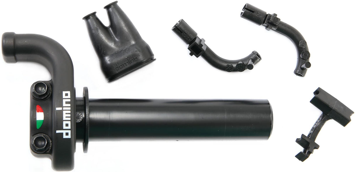 Domino throttle grip armature kre03 . throttle grips alu sw 2-train kre03