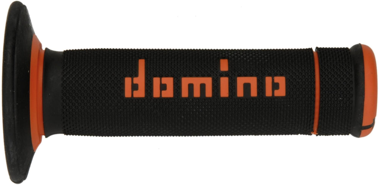 Domino rubber handvat a190 rubber grip a190 bw or 118mm closed