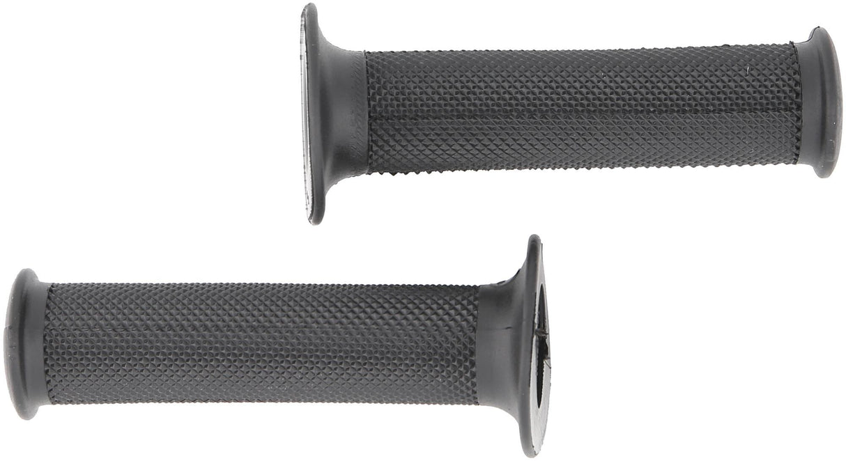 Domino rubber handvat dakar rubber grip 1124 sw 128mm closed dakar