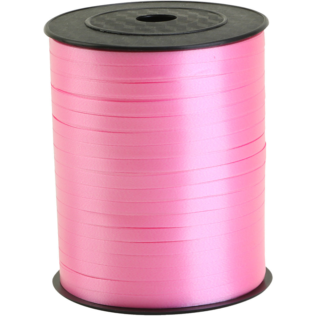 Creativ company gift ribbon, w: 5 mm, pink, 400 m 1 roll