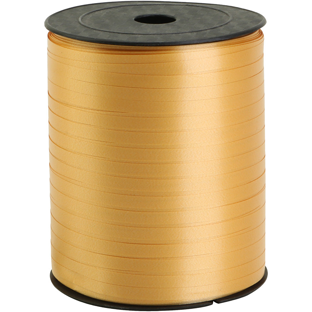 Creativ company gift ribbon, w: 5 mm, gold, 400 m 1 roll
