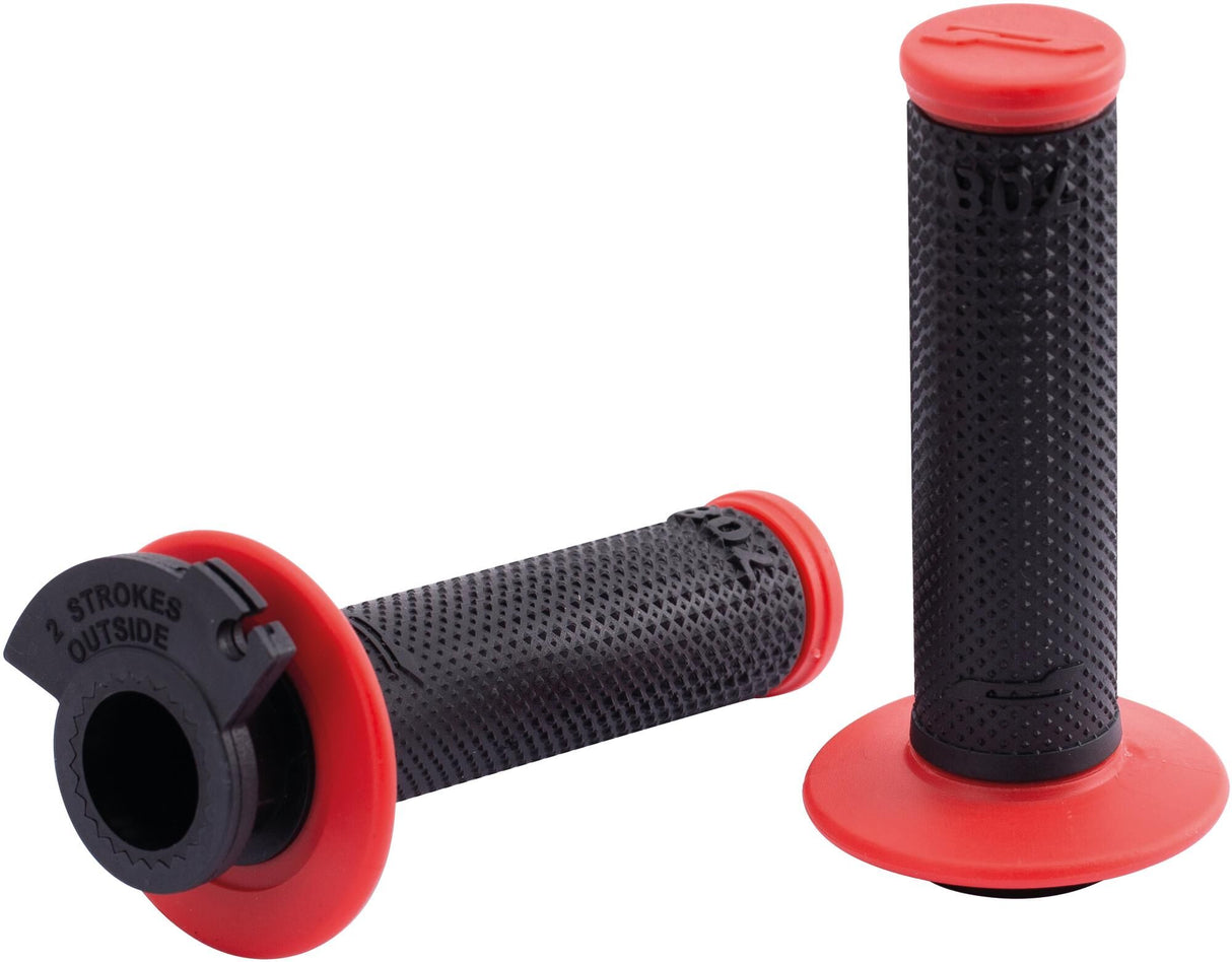 Progrip handle 708 throttle grip scs rt sw 115mm closed