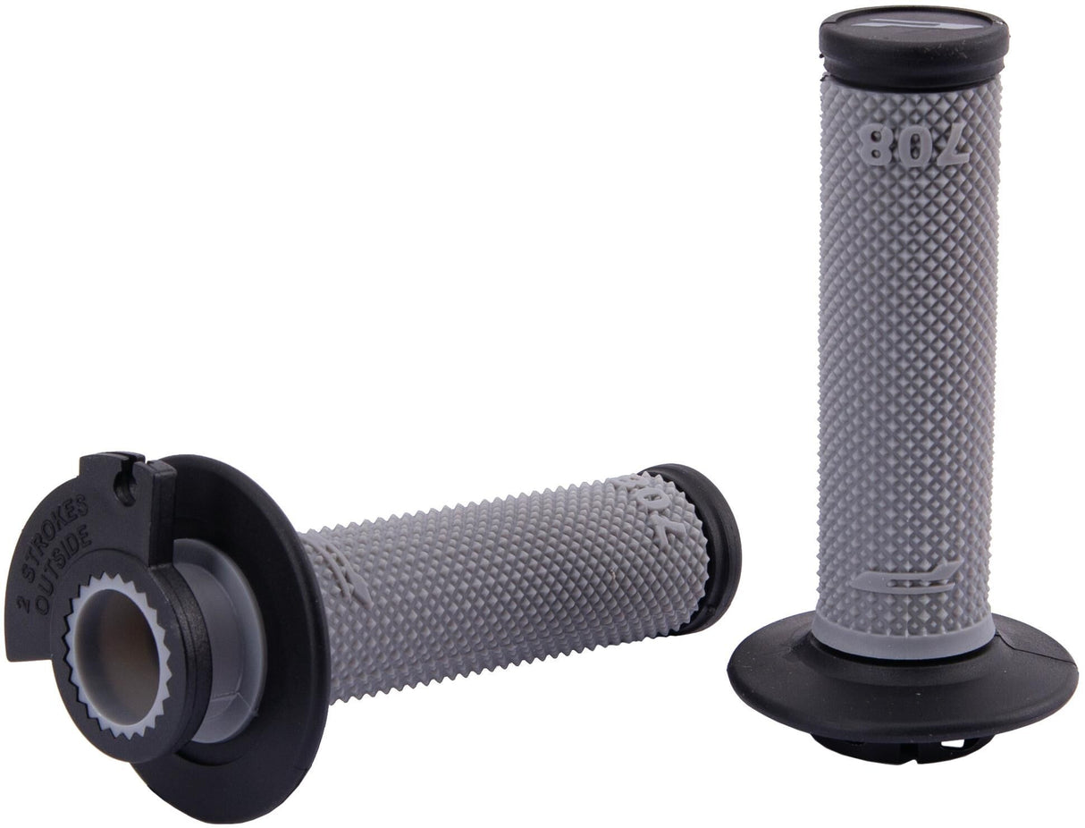 Progrip handle 708 throttle grip scs bw gr 115mm closed