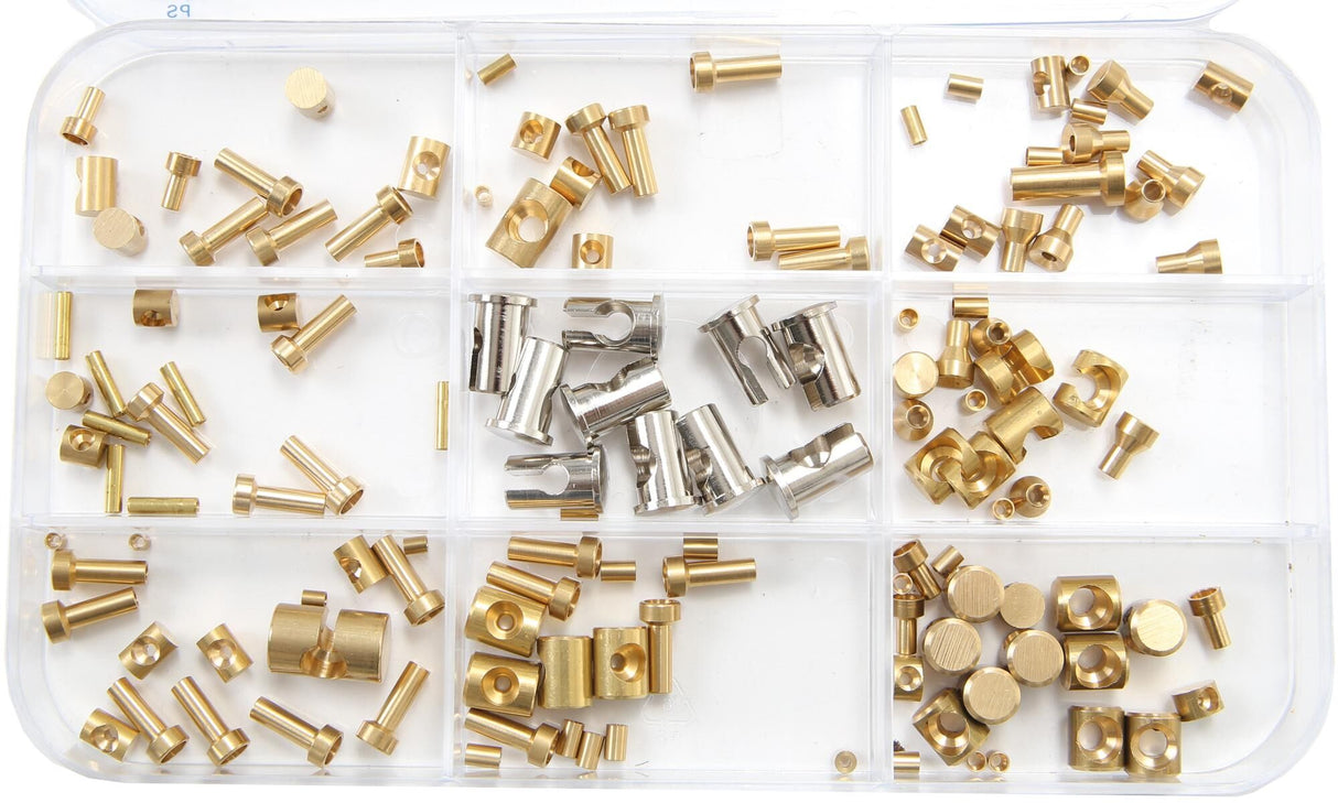 Fix-nippel soldeernipper-assortiment sort. loetnippel a 133st. fix 4730