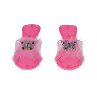 Osa private label princess mules pink