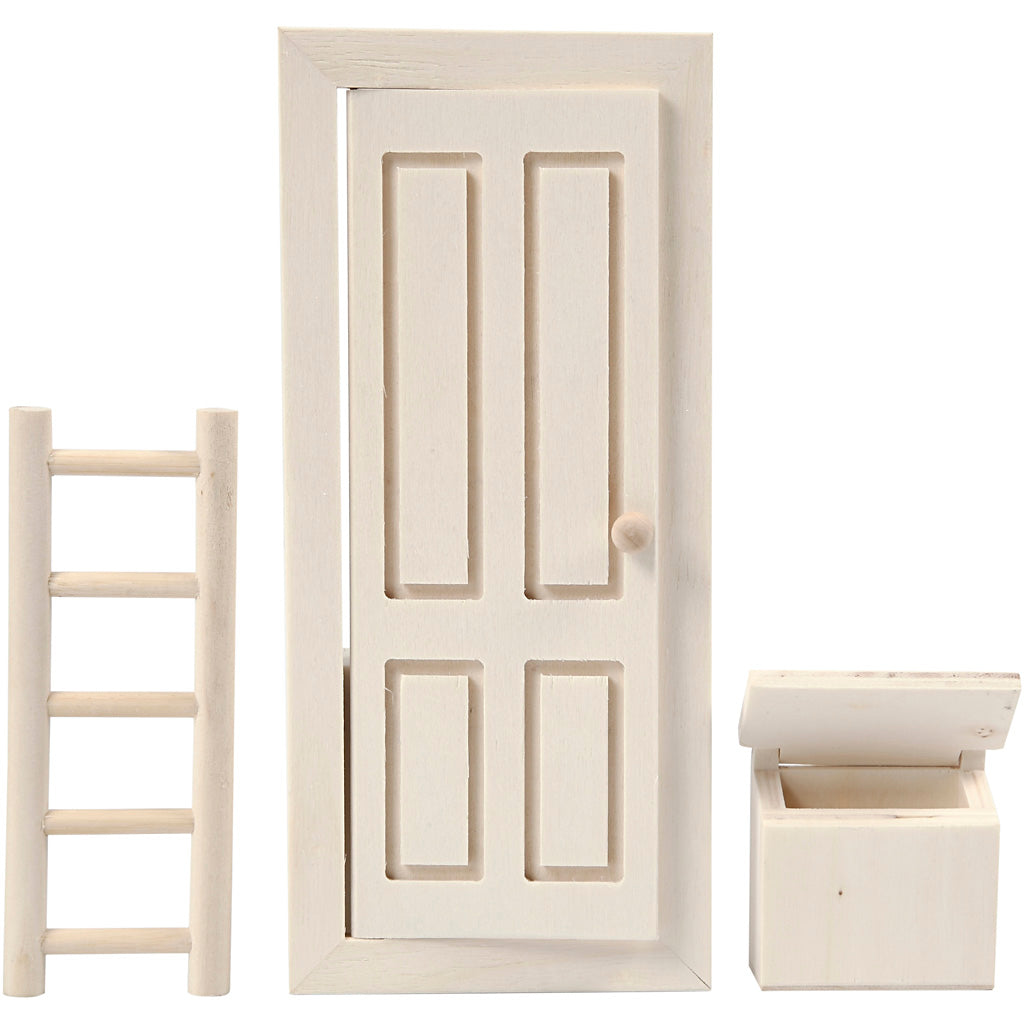 Creativ company gnome door, size 8x18 cm, 1 set