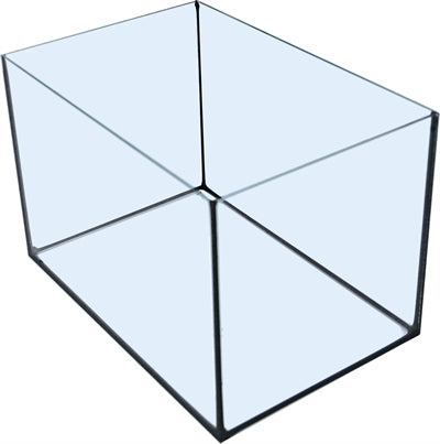 Acuario con kit negro