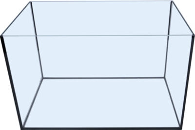 Acuario con kit negro