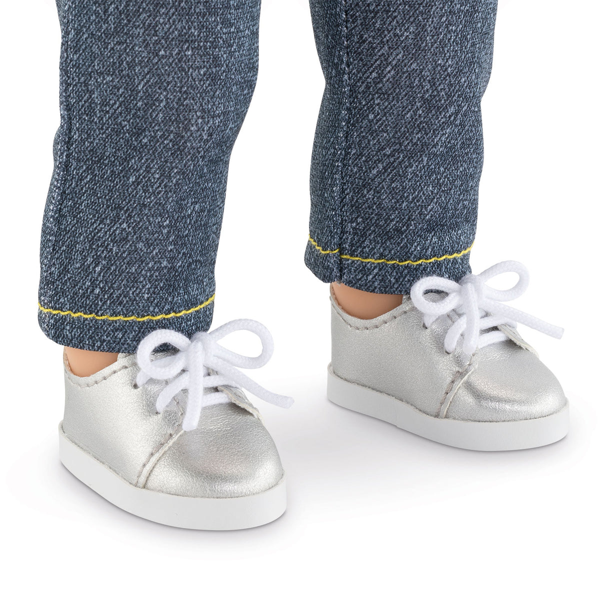 Corolle Ma - Puppenschuhe Silber