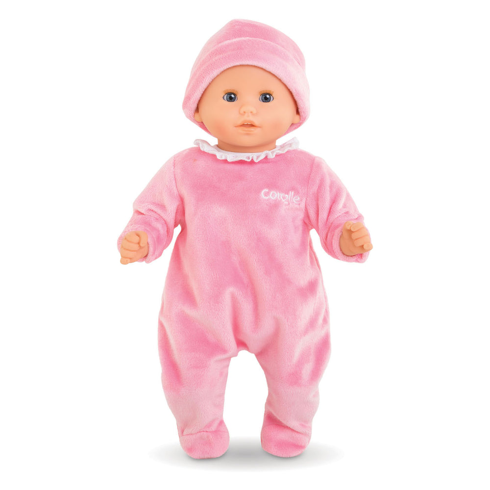 Corolle Mon Premier Poupon - Pajamas rose avec chapeau, 30 cm