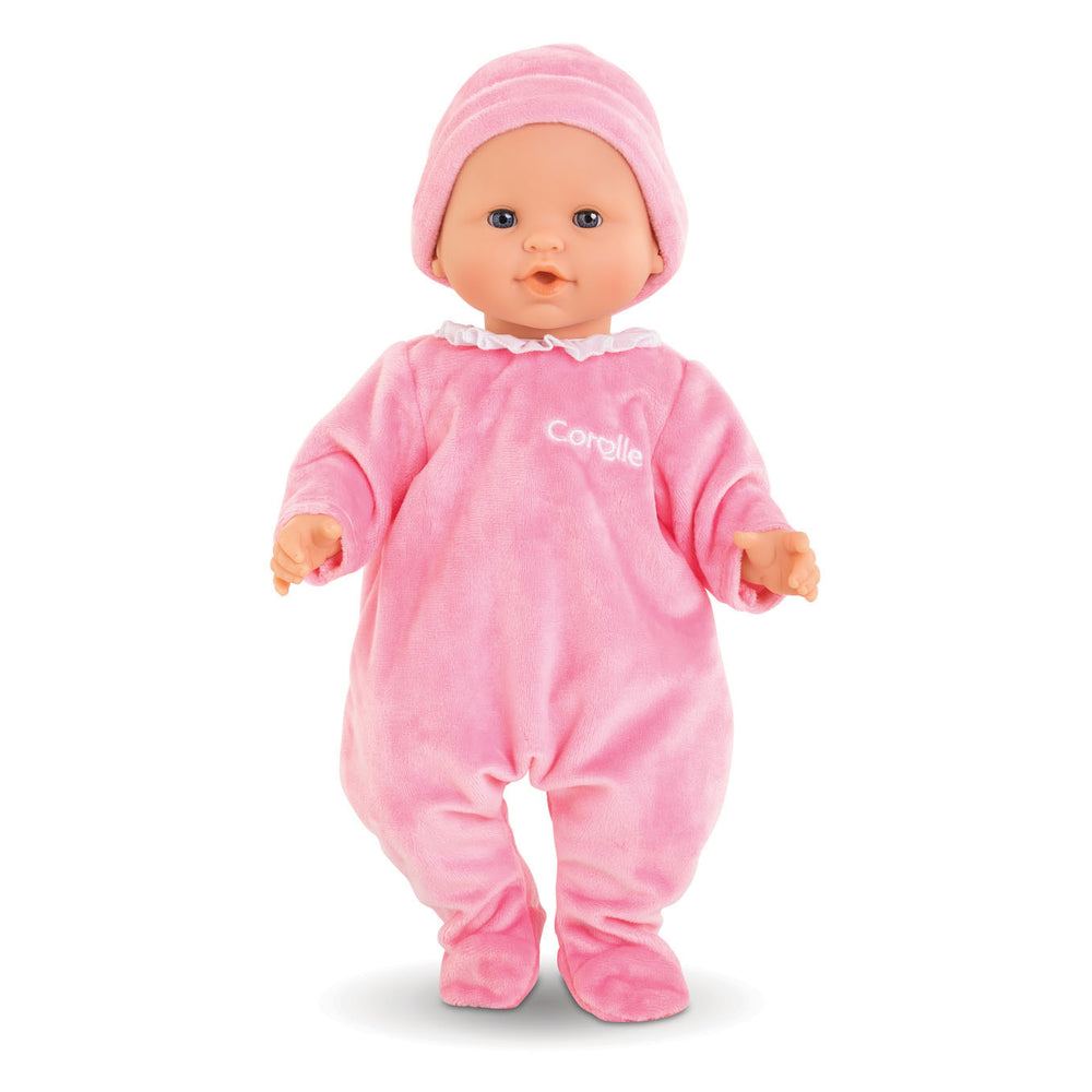 Corolle Mon Grand Poupon - Pajama Pink with Hat, 36cm