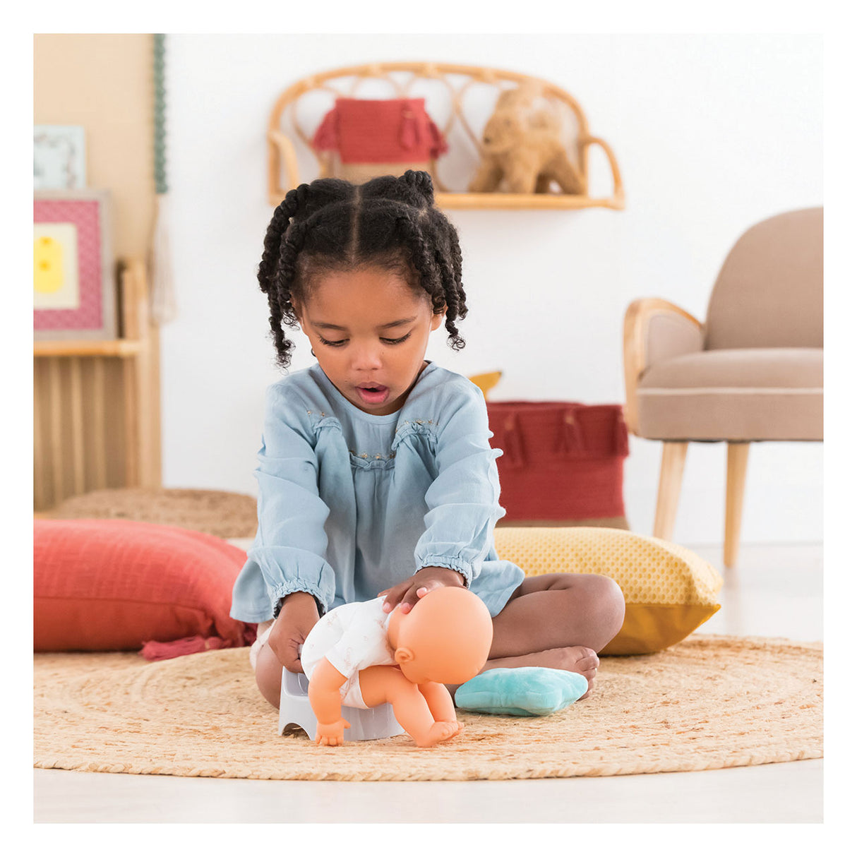 Corolle mon premier poupon - baby potty with wipes