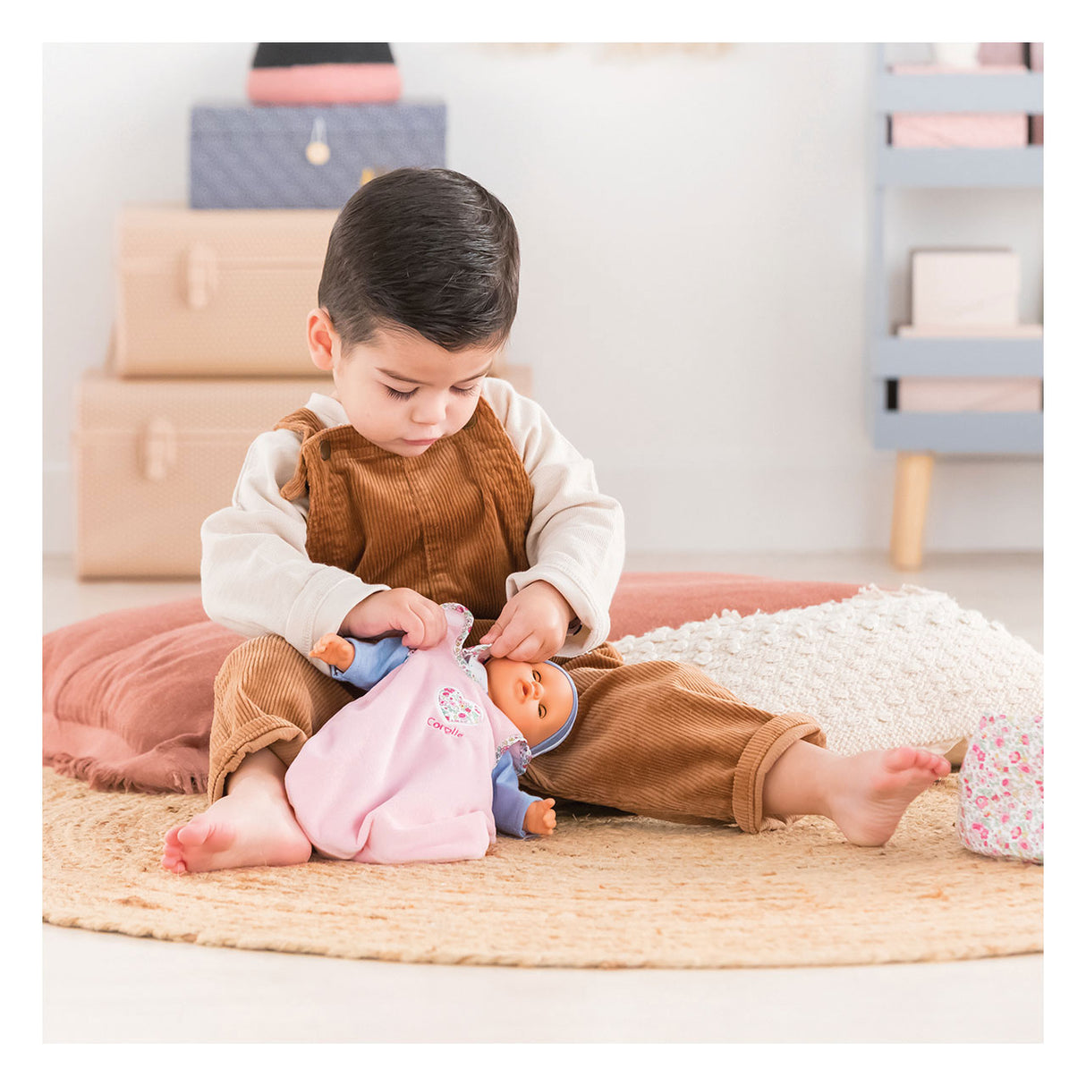 Corolle Mon Poupon Doll Sleeping Bag Floral