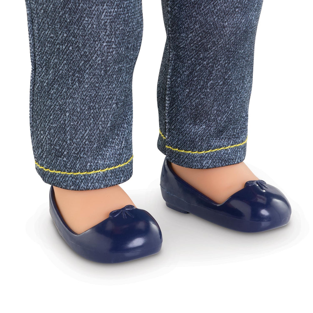 Corolle Ma ballerinas bleu marine